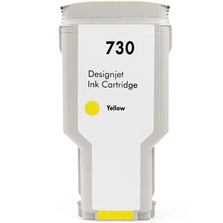 Generico HP 730 Amarillo Cartucho de Tinta - Reemplaza P2V70A/P2V64A 1