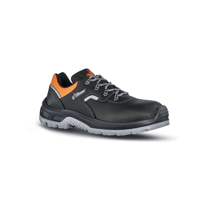 Upower Beast S Calzado de Seguridad Bajos - Talla 39 - Empeine en Piel Hidrofugo, Puntal Composite, Antiperforacion, Suela Antideslizante, Proteccion  1