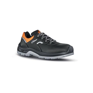 Upower Beast S Calzado de Seguridad Bajos - Talla 38 - Empeine en Piel Hidrofugo, Puntal Composite, Antiperforacion, Suela Antideslizante, Proteccion 