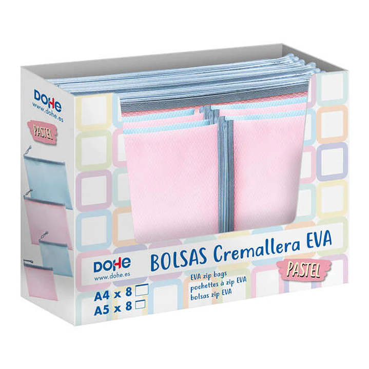 Dohe Expositor de 16 Bolsas Cremallera Eva 1