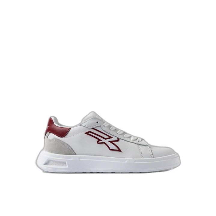 Upower Lilas Calzado de Seguridad Bajo - Talla 39 - Proteccion OB SR, Diseño Ergonomico, Suela Antideslizante - Color Blanco/Rojo 1