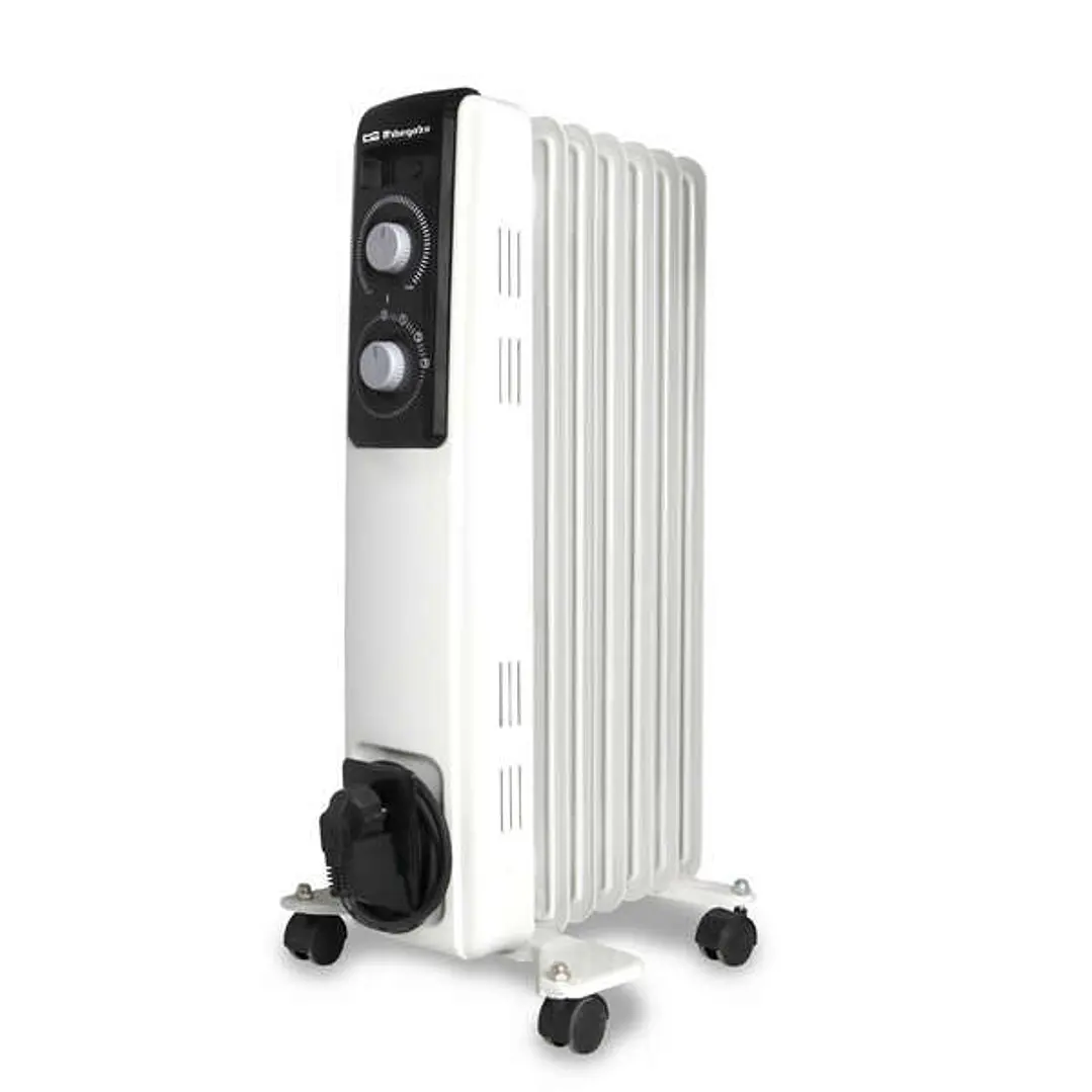 Orbegozo RF Radiador de Aceite Confort Series - Potencia Ajustable - Diseño Elegante - Alta Inercia Termica - Facil Manejo y Transporte - Seguridad Ga 1