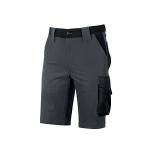 Upower Mercury Pantalon Corto de Alta Calidad - Talla L - Repelente al Agua, Transpirable, Secado Rapido, Multiples Bolsillos, Proteccion Lumbar, Slim