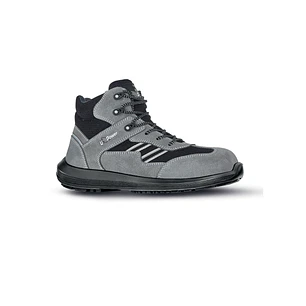 Upower Florida S Calzado de Seguridad Botines - Talla 35 - Empeine en Gamuza, Textile Ultrarrespirable, Puntal AirToe Composite, Antiperforacion, Anti