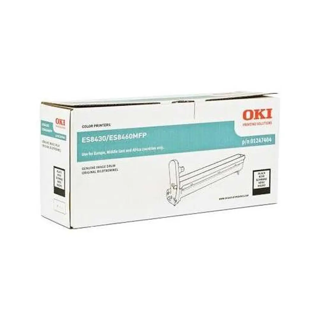 OKI Executive ES8430/ES8451/ES8460MFP/ES8461 Negro Tambor de Imagen Original - 01247404 (Drum) 1