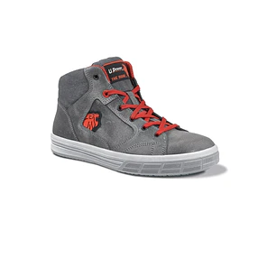 Upower Predator S Calzado de Seguridad Altos - Talla 40 - Empeine en Piel Engrasada, Extra Suave e Hidrofugo, Puntal de Aluminio, Suelas Antideslizant