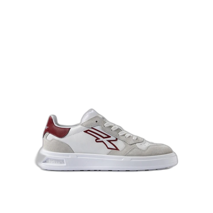 Upower Venom Calzado de Seguridad Bajo - Talla 44 - Proteccion OB SR, Peso Neto Ligero - Color Blanco/Gris/Rojo 1
