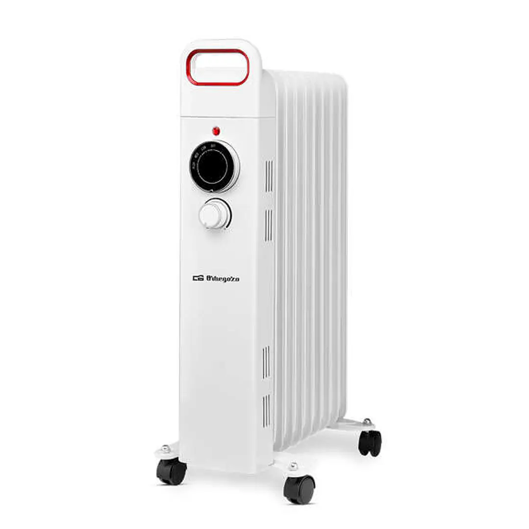 Orbegozo RU 2000 Radiador de Aceite Potente y Seguro - Potencia Maxima 2000W - 9 Elementos Calorificos - Proteccion contra Sobrecalentamiento y Antivu 1