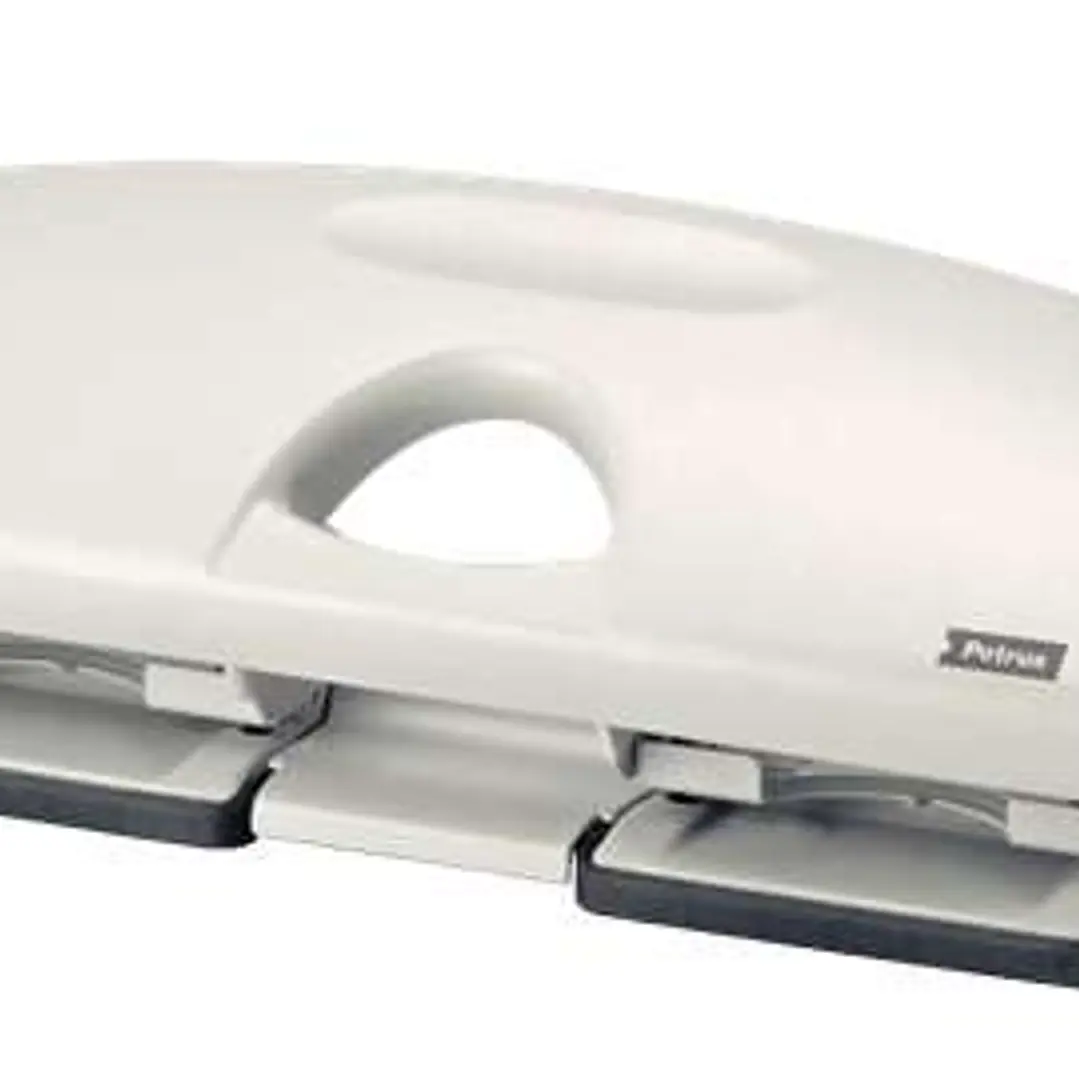 Petrus 405 Taladro Perforador 4 Orificios - Hasta 25 Hojas - Alineacion Facil - Facil Vaciado - Formato A4 - Punzones 5.5mm 1