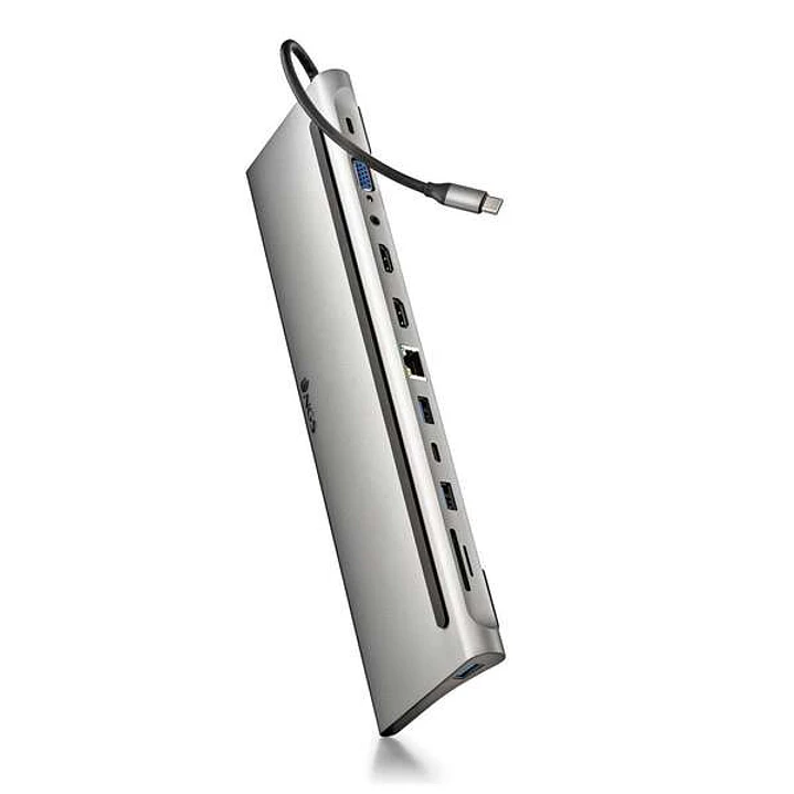 NGS Adaptador Multipuerto Tipo USB-C 12 en 1 - WIN/MAC-HDMI-SD/TF- LAN - PD 60W CHARGE - 3xUSB3.0 1