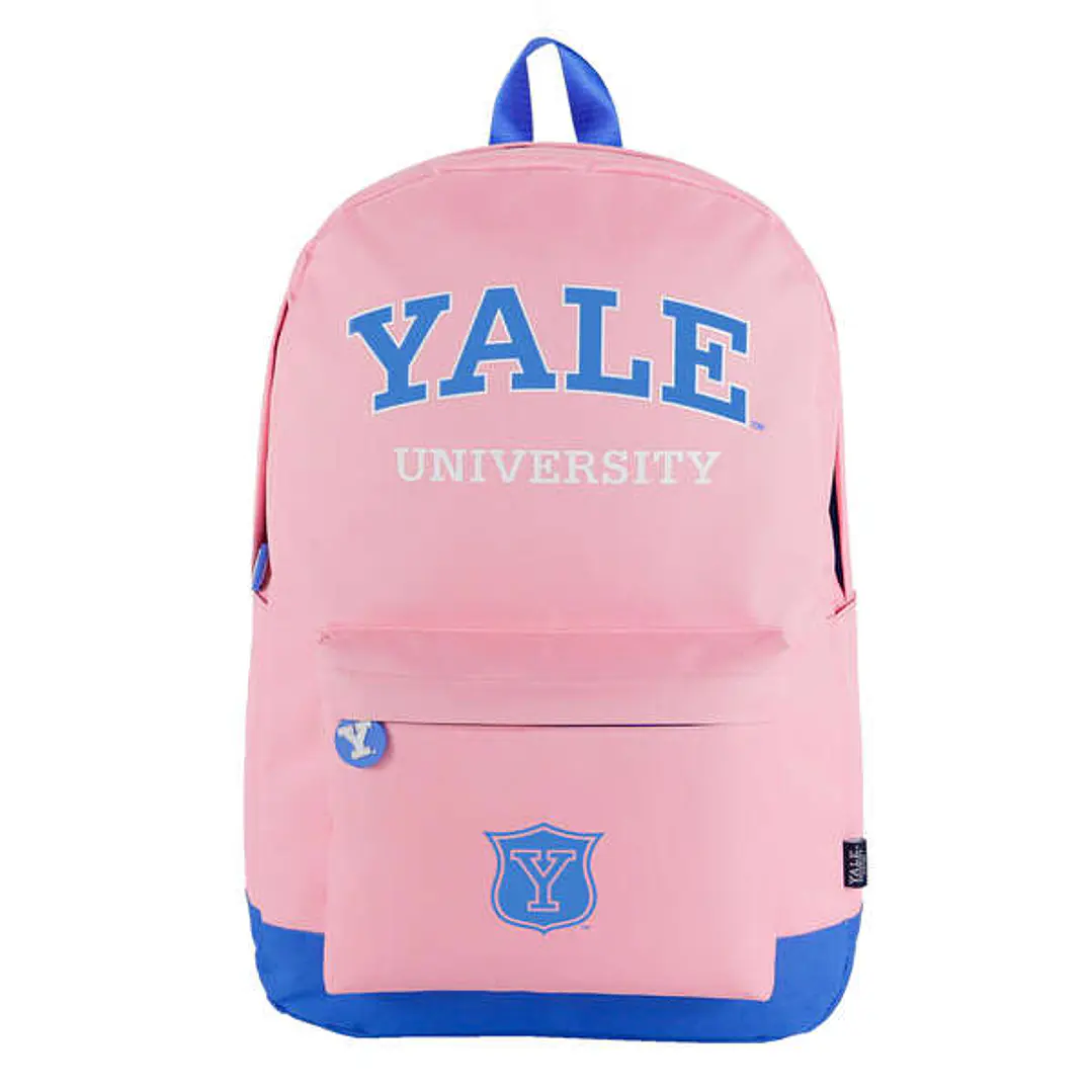 Dohe Yale Mochila Grande - Fabricada en Poliester Resistente - Amplio Compartimento Principal con Bolsillo Acolchado - Bolsillos Laterales - Tirantes  1