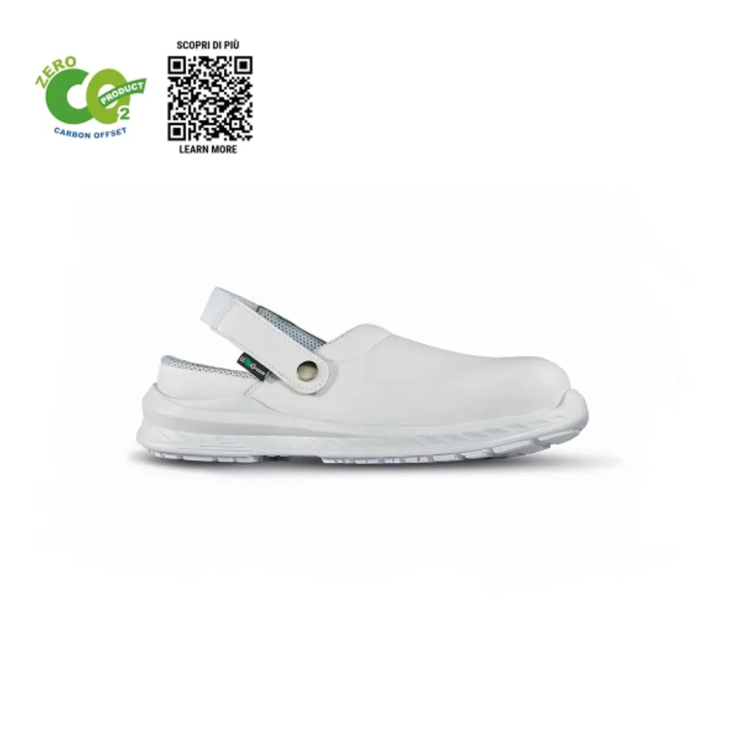 Upower Clay O ESD Calzado de Seguridad Ecologicos - Talla 41 - Puntera AirToe Composite Ultraligera, Parte Superior Repelente al Agua, Plantilla Antib 1