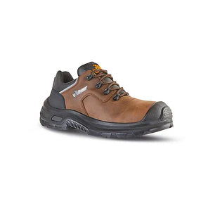 Upower Moska UK S ESD Calzado de Seguridad Altos y Robustos - Talla 35 - Piel Pull-Up Hidrofuga, Puntera Composite Airtoe, Sistema Antiperforacion Tex