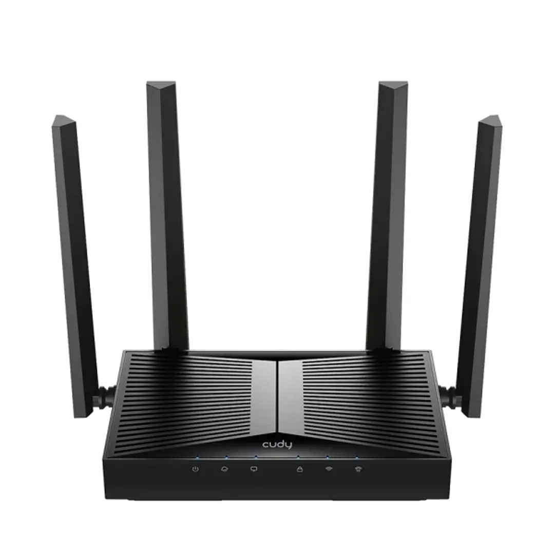 Cudy Punto de Acceso WiFi 6 de Escritorio Dual Band AX3000 - Velocidad hasta 1000Mbps - 1 Puerto - 4 Antenas de 5dBi - Color Negro 1