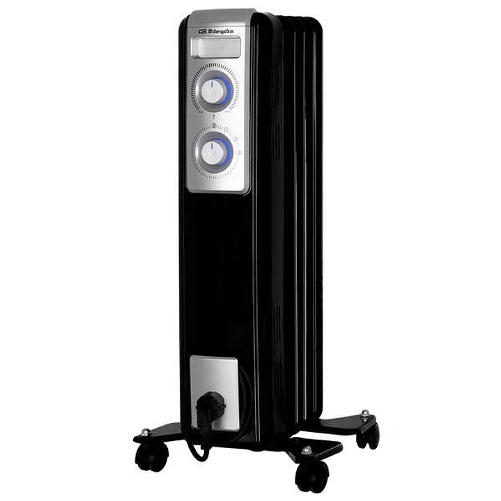Orbegozo RN-1000 Radiador de Aceite Elegance - Potente y Silencioso - Potencia Maxima 1000W - Diseño Moderno - Termostato Regulable - Proteccion contr 1