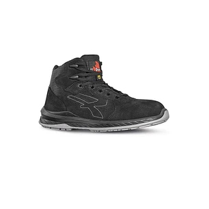 Upower Tweed S ESD Calzado de Seguridad Altos - Talla 36 - Puntera Airtoe Composite, Suela Antideslizante, Antiestatica, Resistente al Aceite, Transpi