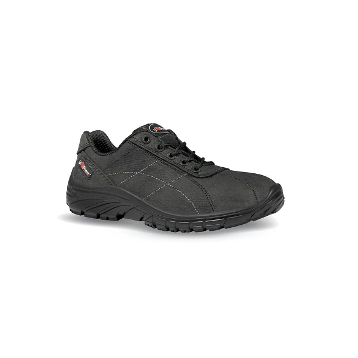 Upower Tonic Grip O Calzado de Seguridad Bajos - Talla 36 - Piel Nubuck Hidrofugo, Puntal Golia 0 Joule, Antiestaticos, Resistentes a Hidrocarburos, S 1