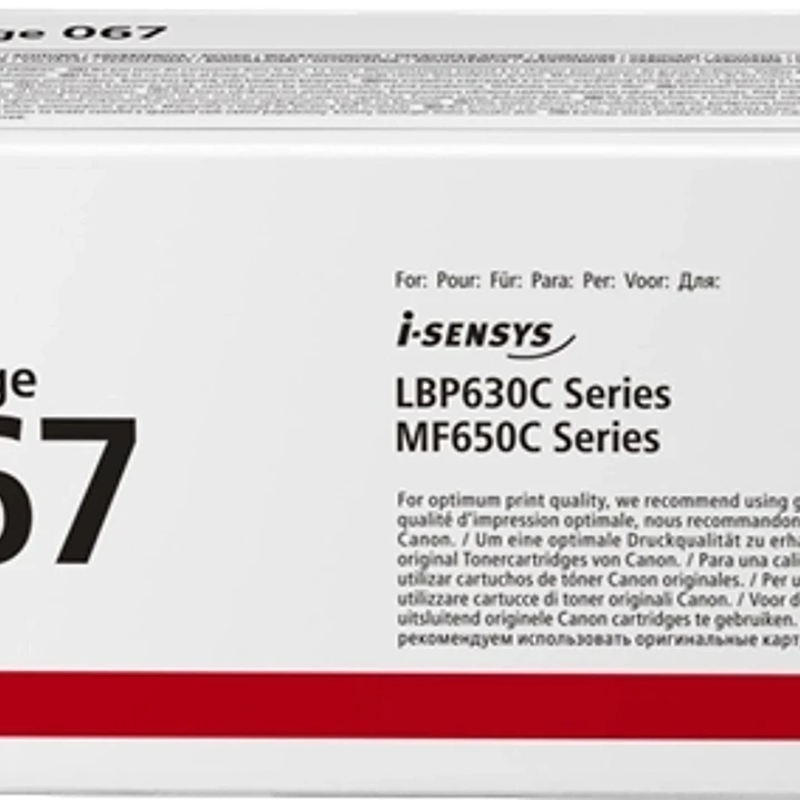 Canon 067 Magenta Cartucho de Toner Original - 5100C002 1