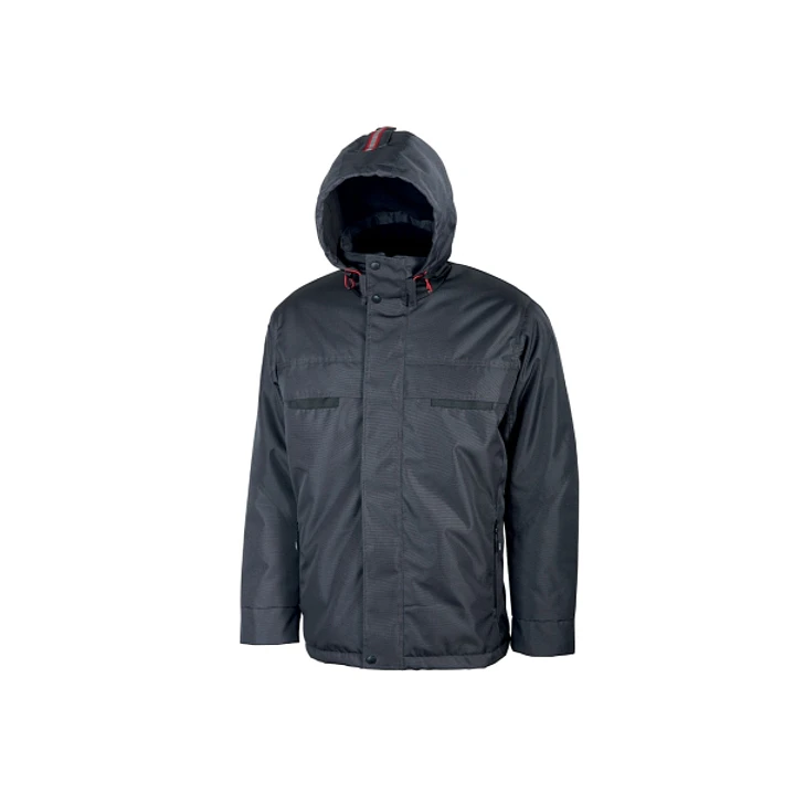 Upower Snow Chaqueta Funcional con Multiples Bolsillos - Talla XL - Capucha Ajustable, Mangas Preformadas, Detalles Reflectantes, Proteccion DPI1, Ref 1