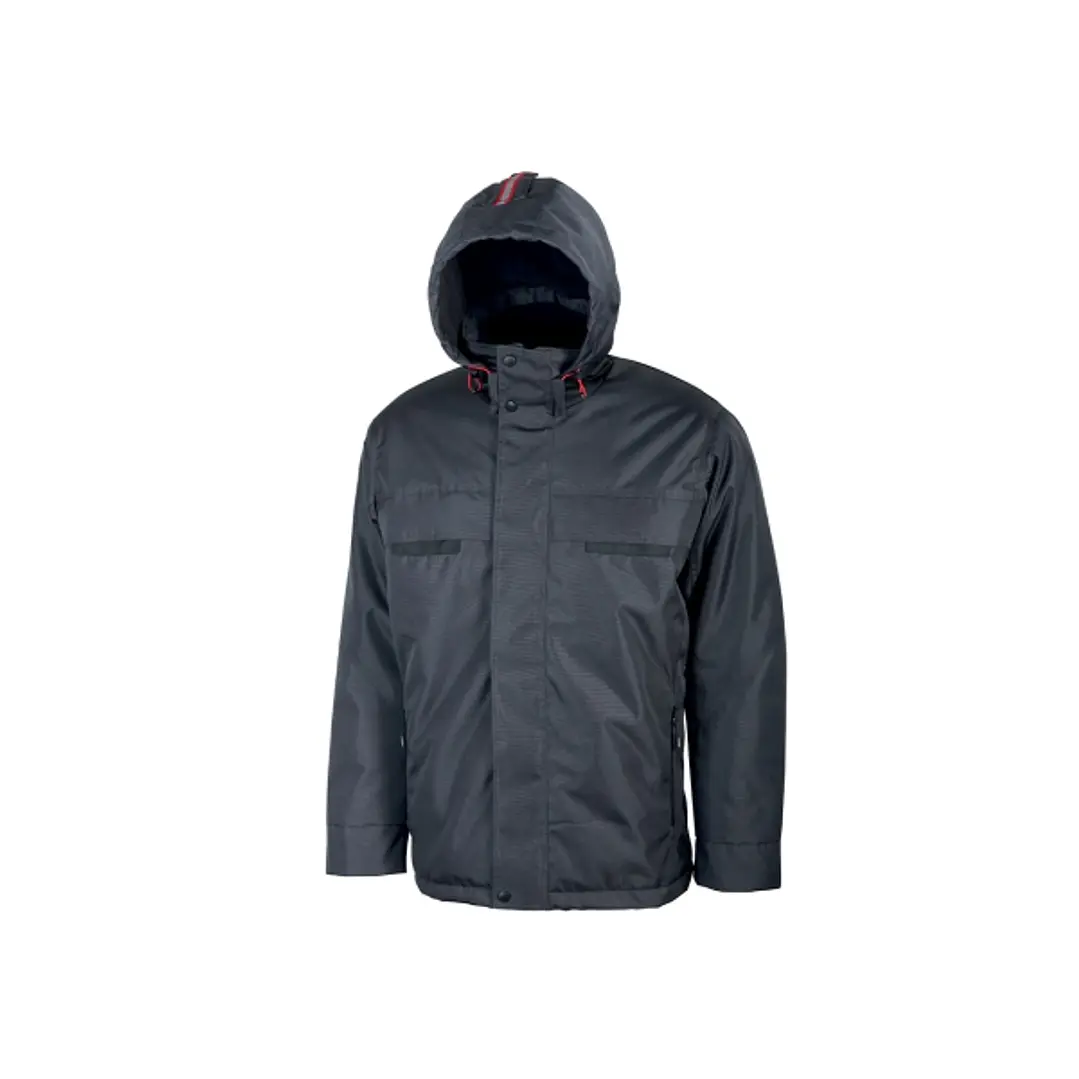 Upower Snow Chaqueta Funcional con Multiples Bolsillos - Talla L - Capucha Fija Ajustable, Mangas Preformadas, Detalles Reflectantes, Proteccion DPI1  1