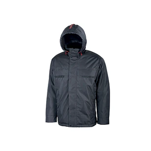 Upower Snow Chaqueta Funcional con Multiples Bolsillos - Talla 4XL - Capucha Ajustable, Mangas Preformadas, Detalles Reflectantes, Proteccion DPI1, Re