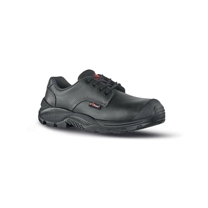 Upower Lynx S Calzado de Seguridad - Talla 46 - Empeine Piel Flor, Puntera Composite, Hidrofugos, Antideslizantes, Antiperforacion, Proteccion S3S FO  1