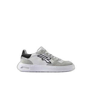Upower Helix Calzado de Seguridad Bajo - Talla 37 - Proteccion OB SR, Peso Ligero - Color Blanco/Gris