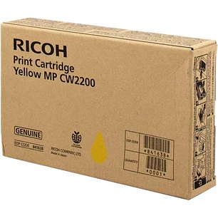 Ricoh Aficio MP-CW2200SP Amarillo Cartucho de Tinta Original - 841638/MP CW2200Y