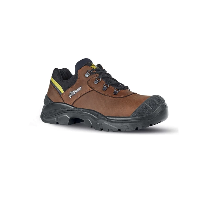 Upower Meridiane UK L Calzado de Seguridad Bajos - Talla 41 - Empeine Piel Pull-Up Hidrofugo, Puntera Refuerzo Poliuretano, Antiperforacion, Antidesli 1