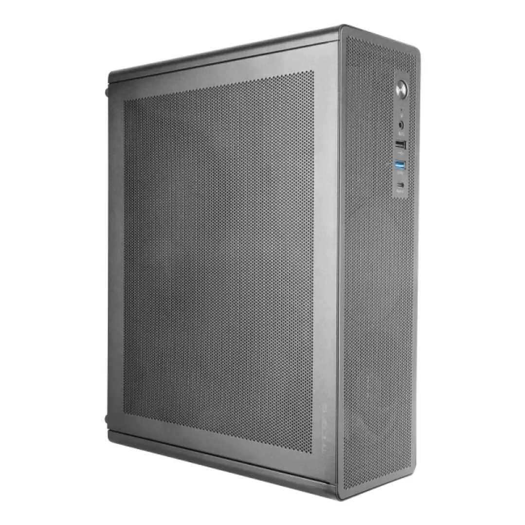 Tacens Aerom Slim 500 Caja Minitorre Ultra Compacta Micro ATX - Ventilador FDB de 90mm - Fuente de Alimentacion TFX 500W - Panel Frontal y Lateral de  1
