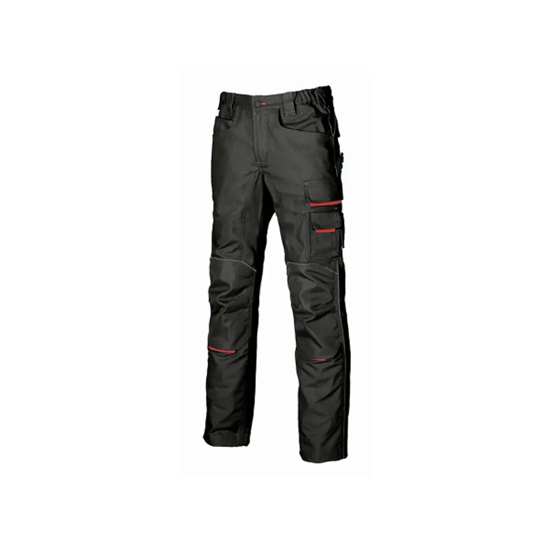 Upower Free Pantalon Multifuncional - Talla 60 - Multiples Bolsillos, Refuerzo y Costura Triple, Detalles Reflectantes, Bolsillos con Cierre de Seguri 1