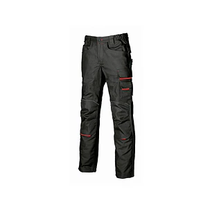 Upower Free Pantalon Multifuncional - Talla 46 - Multiples Bolsillos, Refuerzo y Costura Triple, Detalles Reflectantes, Bolsillos con Cierre de Seguri