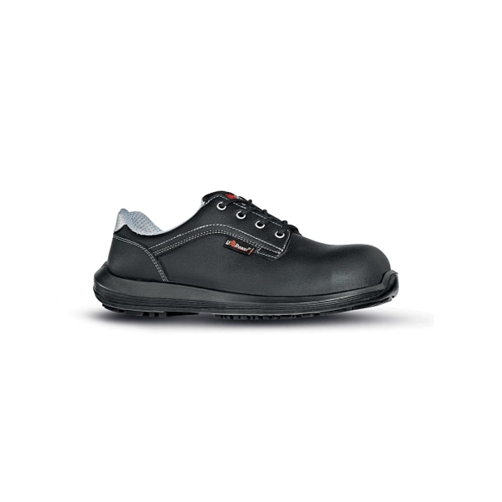 Upower Oxford S Calzado de Seguridad Bajos - Talla 35 - Microfibra Repelente al Agua, Resistente a Bacterias y Quimicos, Puntal AirToe Composite, Suel 1