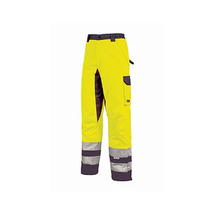 Upower Subu Pantalones Impermeables y Transpirables - Talla XL - Bolsillos Multifuncionales, Rodillas Reforzadas, Cintura Elastica, Cintas Reflectante
