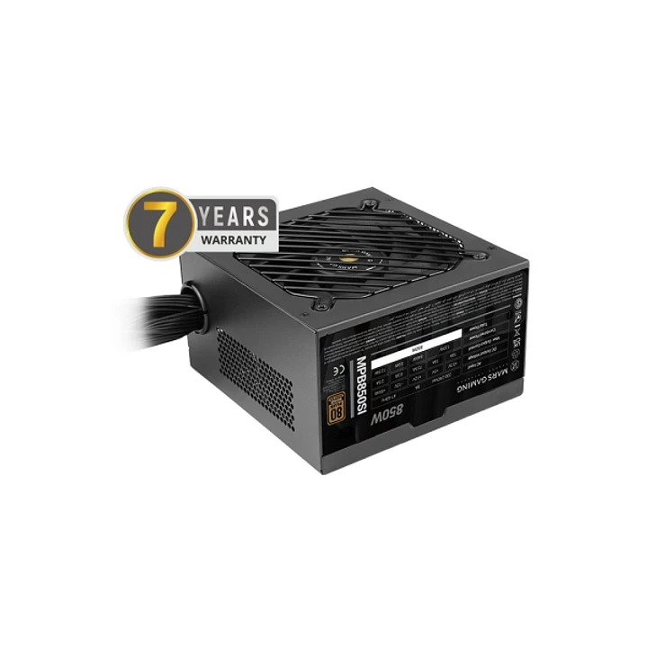 Mars Gaming MPB850SI Fuente de Alimentacion ATX de 850W - 80 Plus Bronze - Ventilador de 12cm - 12dB - 150x145x85mm - Color Negro 1