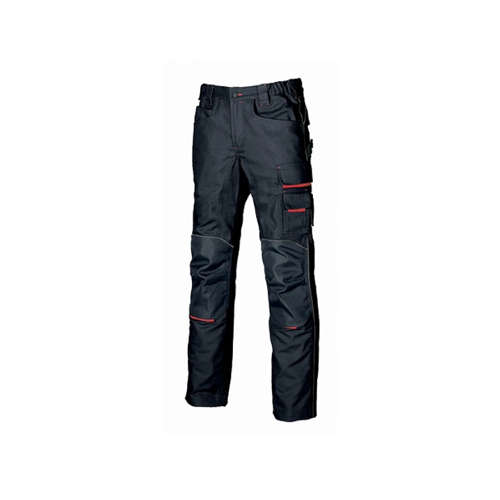 Upower Free Pantalon Multifuncional - Talla 46 - Multiples Bolsillos, Rodilleras Resistentes, Detalles Reflectantes, Costuras Triples, Cierre Resisten 1