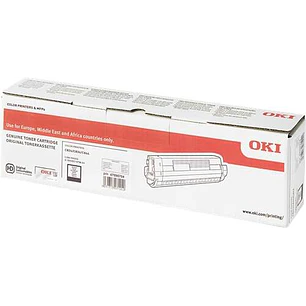 OKI C824/C834/C844 Negro Cartucho de Toner Original - 47095704