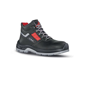 Upower Devastate RS S Calzado de Seguridad Botines - Talla 36 - Empeine Piel Flor Hidrofugo, Puntal Composite, Proteccion Antiperforacion, Suela Antid