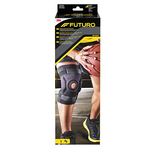 Futuro Rodillera Reforzada - Ajustable (40.6 - 55.9cm) - Color Negro