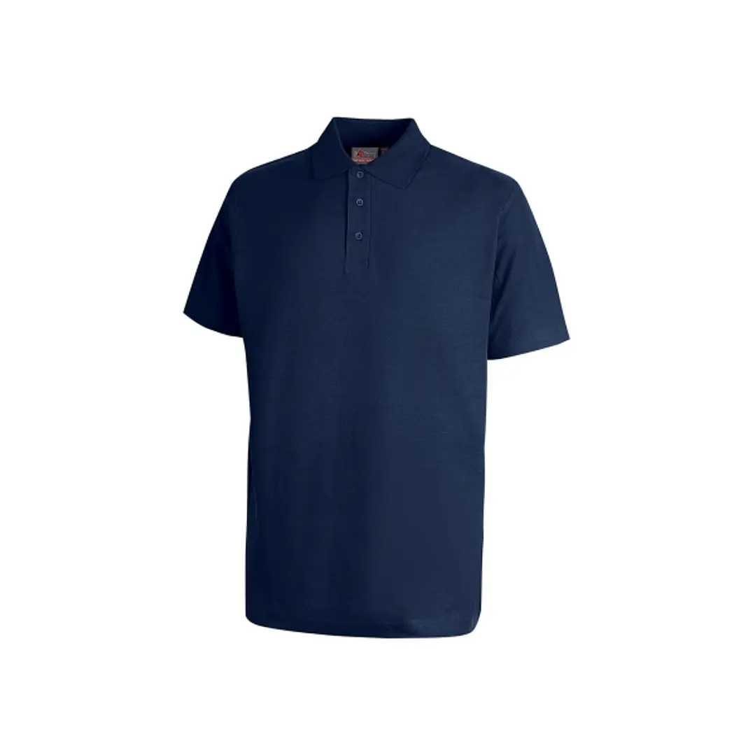 Upower Tonga Polo de Hombre de Algodon Pique - Talla 2XL - Transpirable, Cuello con 3 Botones, Acabados en Canale, Refuerzos en Cuello y Hombros, Prot 1