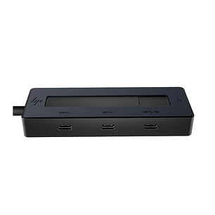 HP Hub Multipuerto 4K USB?C - 4 Puertos USB?C 10Gbps - Power Delivery 65W - Salida de Video 4K via DisplayPort Alt Mode - Diseño Compacto 50% Plastico