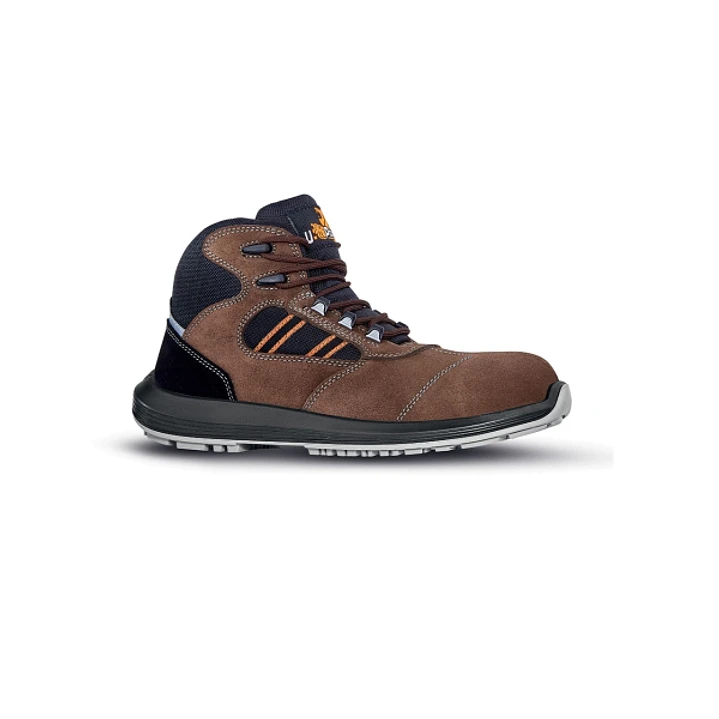 Upower Bonde S Calzado de Seguridad Botines - Talla 36 - Ligeros y Comodos, Airnet Gamuza Hidrofuga, AirToe Composite, Antiperforacion, Antideslizante 1