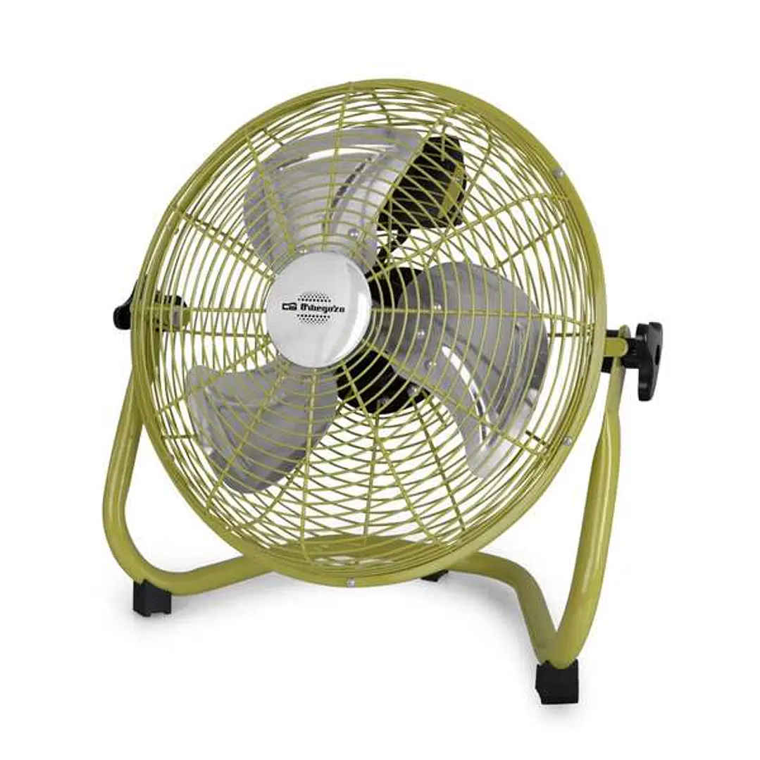 Orbegozo PW 1531 Ventilador Industrial - Potencia 50W - Aspas de 30cm - 3 Velocidades - Seguridad Antivuelco - Cabezal Orientable - Asa de Transporte 1