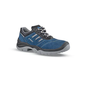 Upower Better S Calzado de Seguridad Bajos - Talla 39 - Empeine Gamuza Transpirable, Puntal Acero, Antiperforacion, Suela Antideslizante PU/PU, Protec