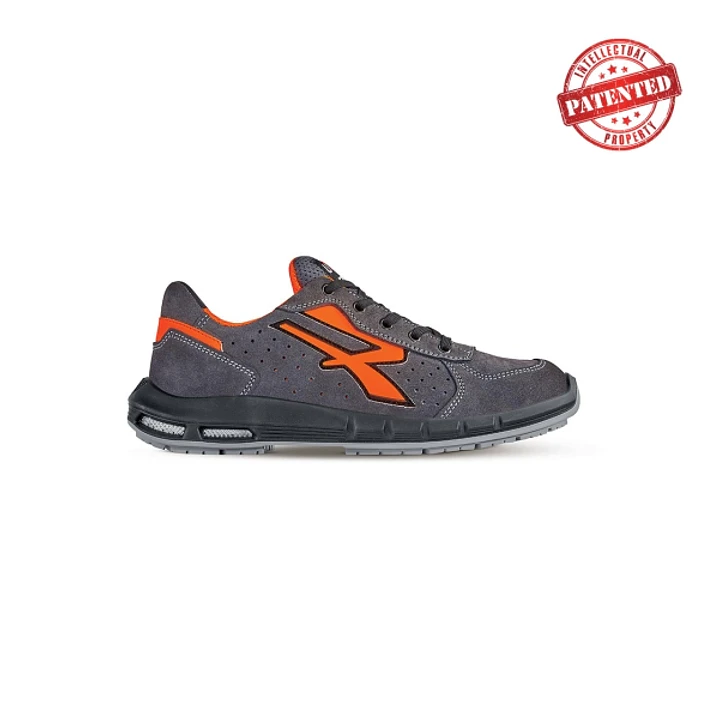 Upower Sirio Plus S ESD Calzado de Seguridad Bajos - Talla 43 - Gamuza Perforada, Puntera de Aluminio, Antideslizante, Suela PU/PU High Rebound, Prote 1