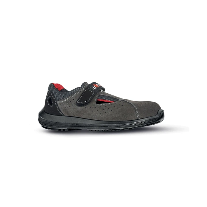 Upower Light One S Calzado de Seguridad Bajos - Talla 35 - Airnet Gamuza, Mesh Transpirable, AirToe Composite, Antiperforacion, Antideslizante, Suela  1