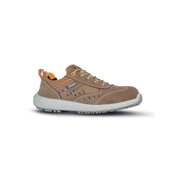 Upower Aria O Calzado de Seguridad Ligeros - Talla 41 - Airnet Gamuza, AirToe Composite, Antiperforacion, Antideslizante, Proteccion S1 FO SR - Color  1