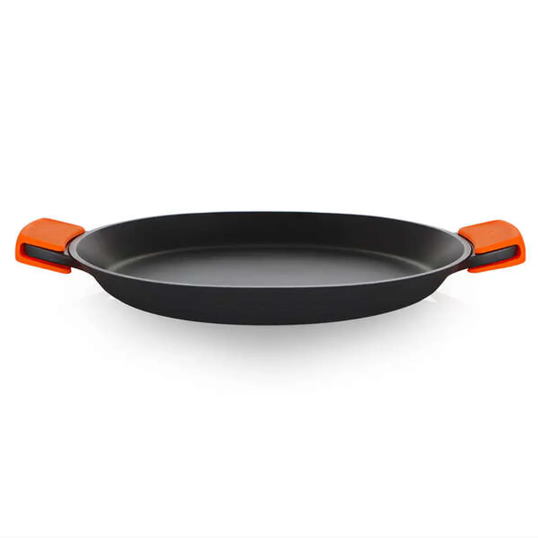 Orbegozo PDA Paellera de Aluminio Fundido - Versatilidad y Seguridad en la Cocina - Asas de Silicona - Antiadherente Libre de Pfoa - Apta para Todo Ti 1