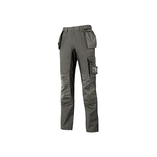 Upower Race Pantalon de Alta Calidad - Talla 54 - Multiples Bolsillos Desmontables, Paneles Elasticos, Resistente al Desgaste, Elementos Reflectantes,