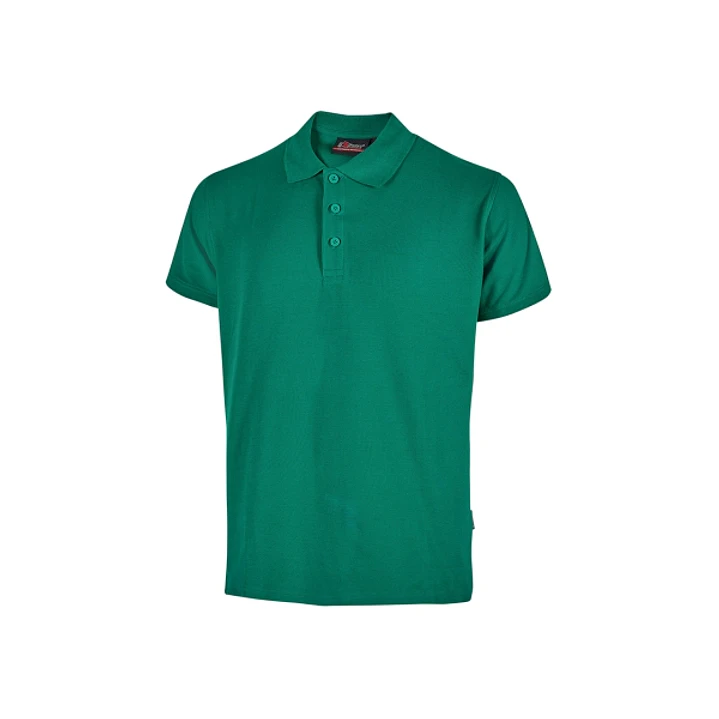 Upower Tonga Polo de Hombre de Algodon Pique - Talla 4XL - Transpirable, Cuello con 3 Botones, Acabados en Canale, Refuerzos en Cuello y Hombros, Prot 1